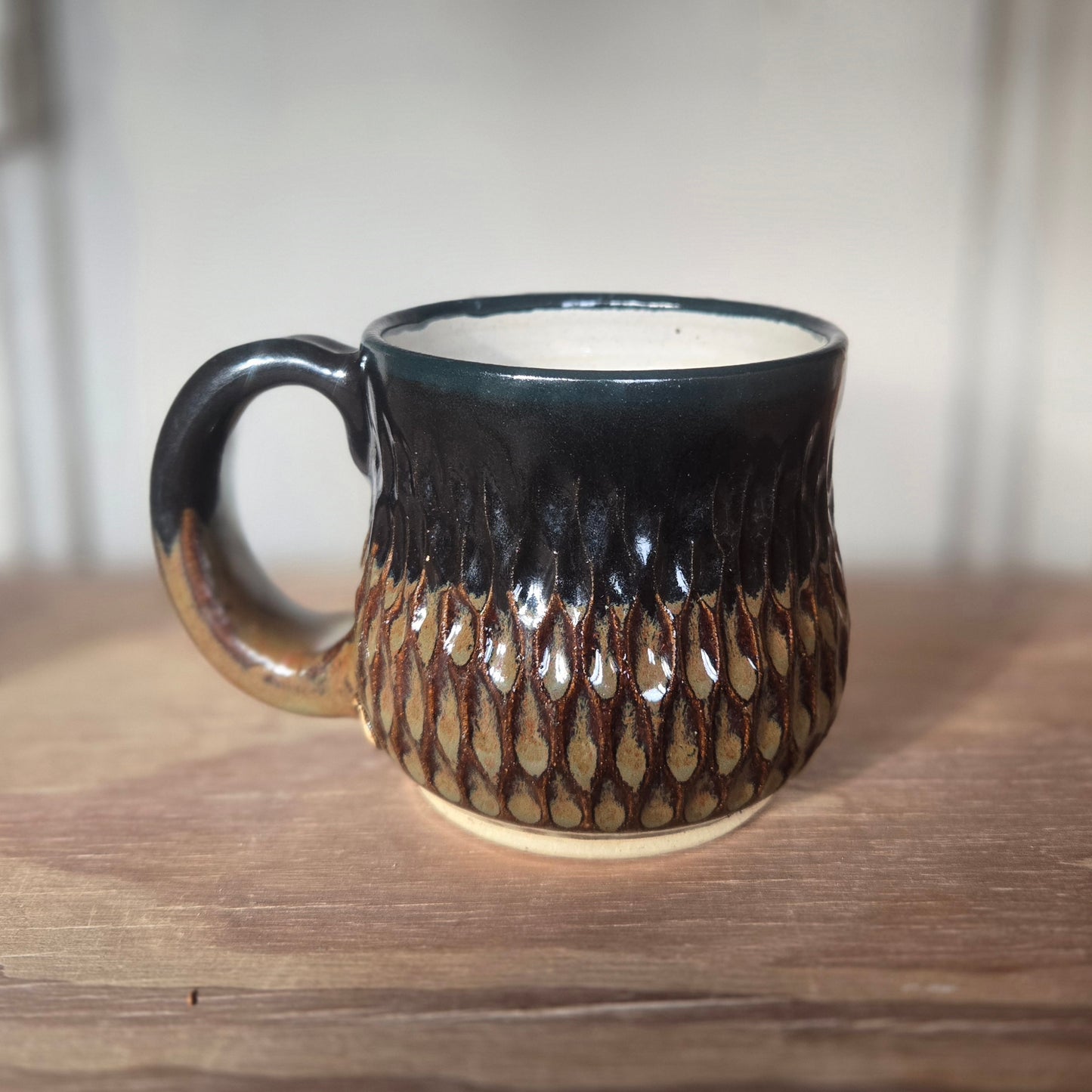 Mug - Carved